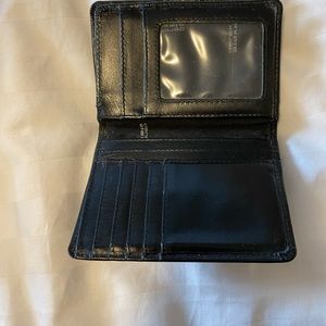 Delta Burke  leather card holder
